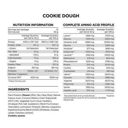 Peanut Protein - Cookie Dough