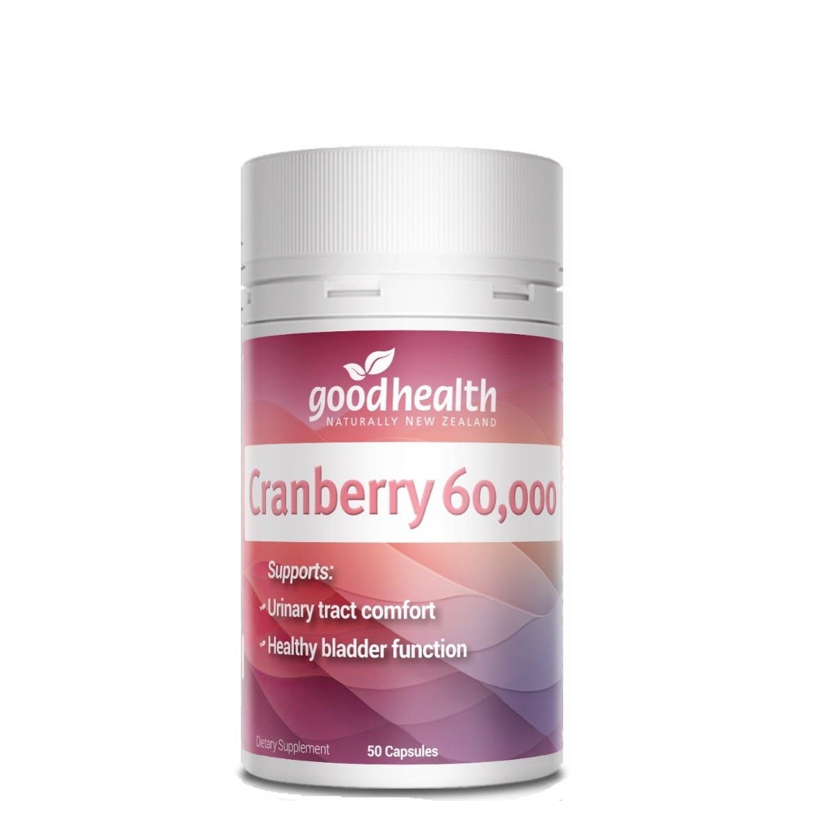 Good Health Cranberry 60,000 60 Vege Capsules – Urinary tract and bladder support