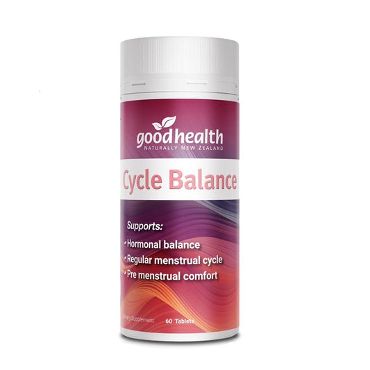 image of Good Health Cycle balance to support hormone balance