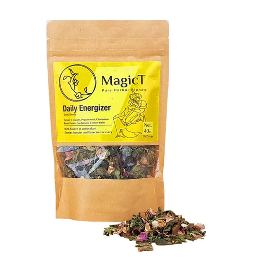 Magic Tea Daily Energizer Tea: Natural Herbal Energy Boost