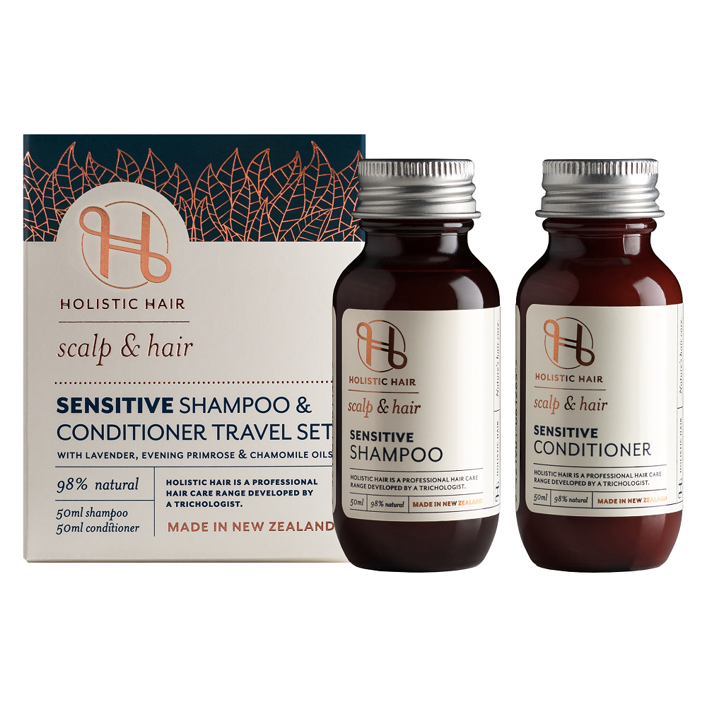 Sensitive Shampoo & Conditioner Travel Set - Health 2000