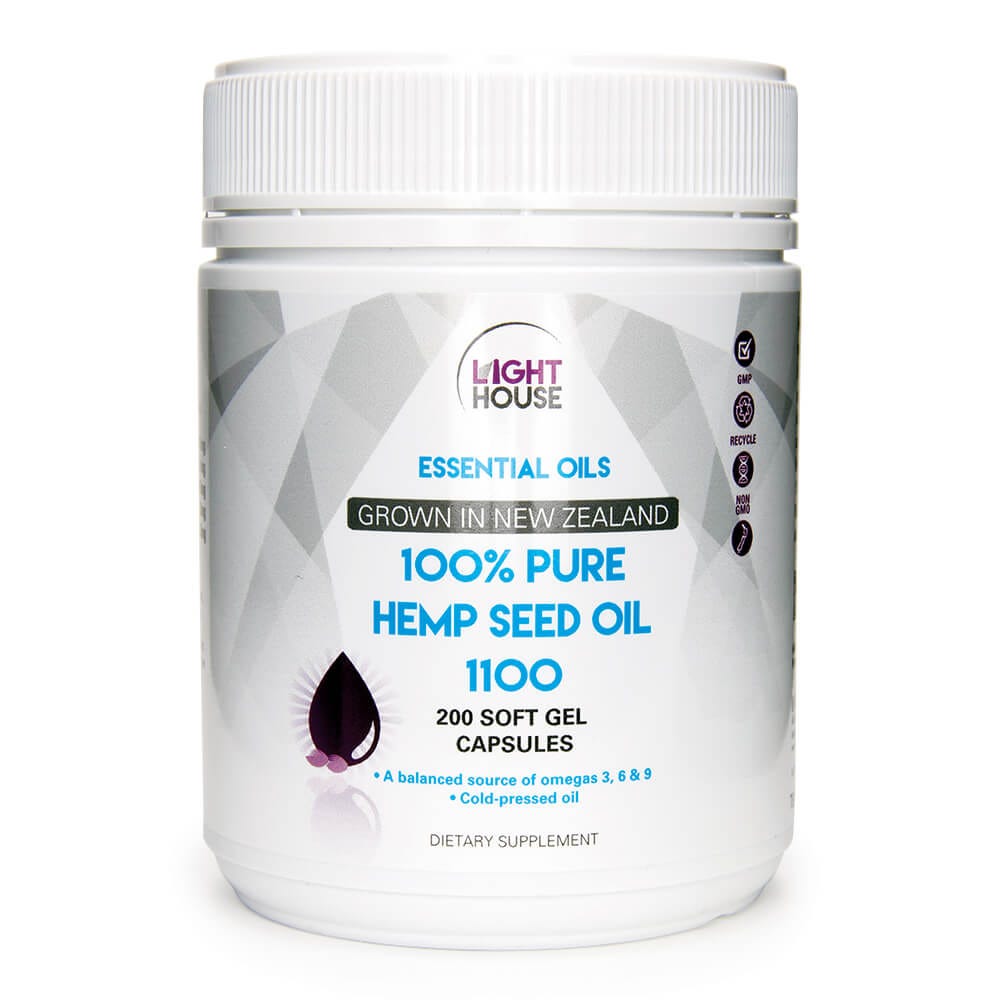 100% Pure Hemp Seed Oil 1100