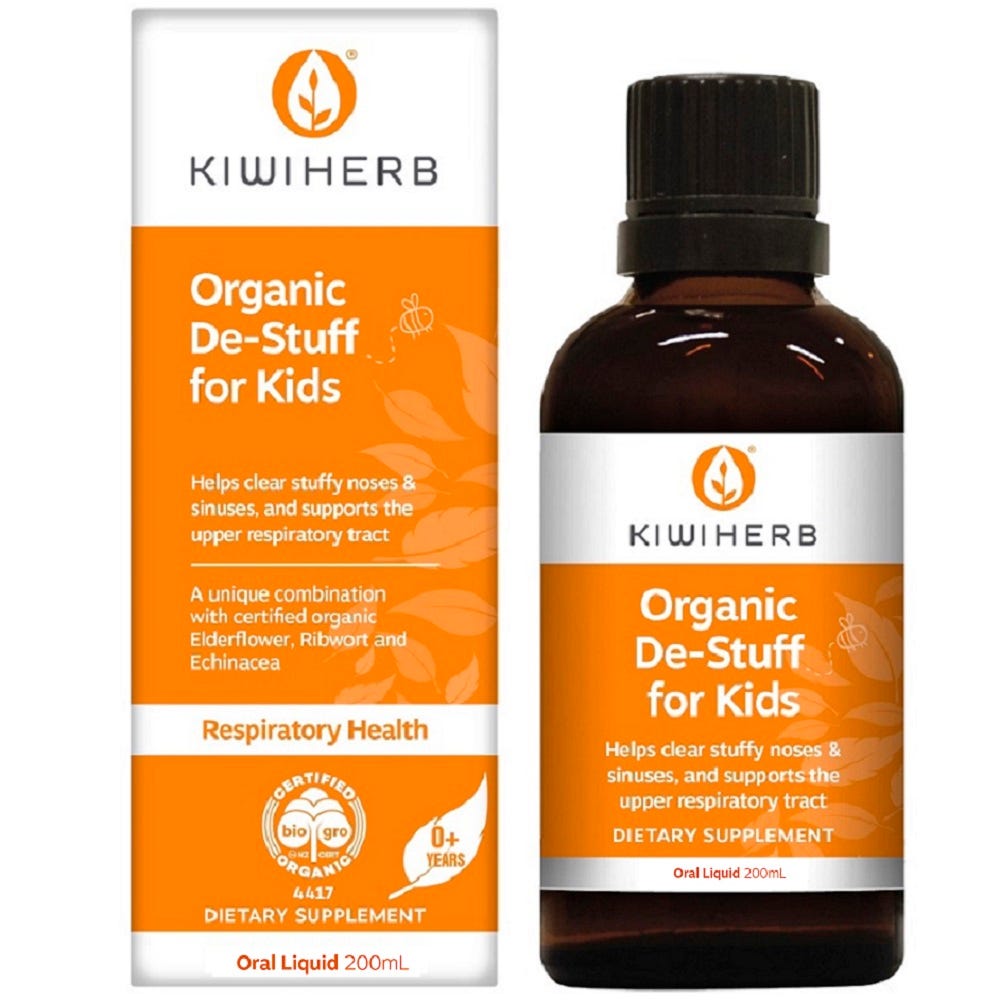 Organic De-Stuff for Kids