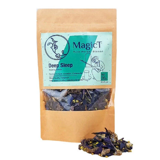 Magic Tea Deep Sleep Tea: Calming Herbal Blend for Restful Nights