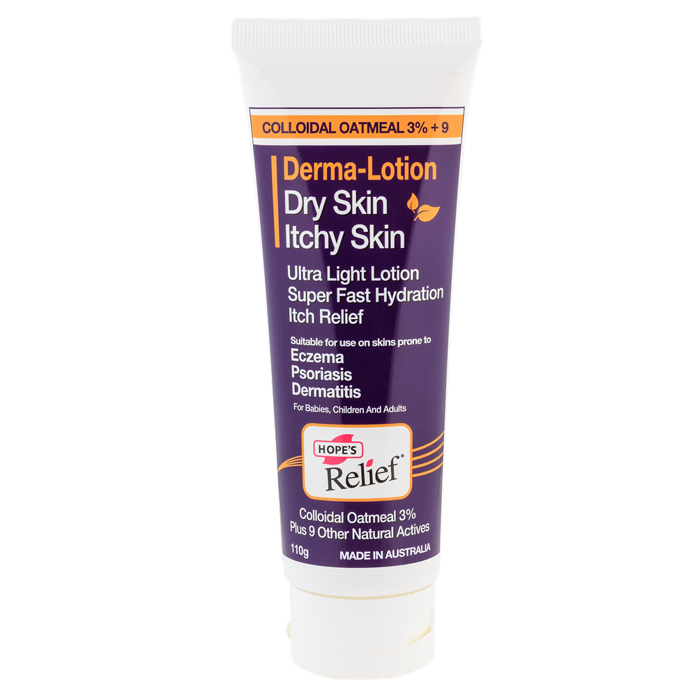 Image of Hope's Relief Derma Lation 110g for eczema-prone skin 