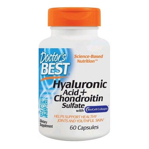 Hyaluronic Acid + Condroitin Sulfate with Biocell Collagen - Health 2000