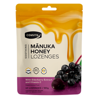 Mānuka Honey Lozenges with Elderberry and Vitamin C - Health 2000