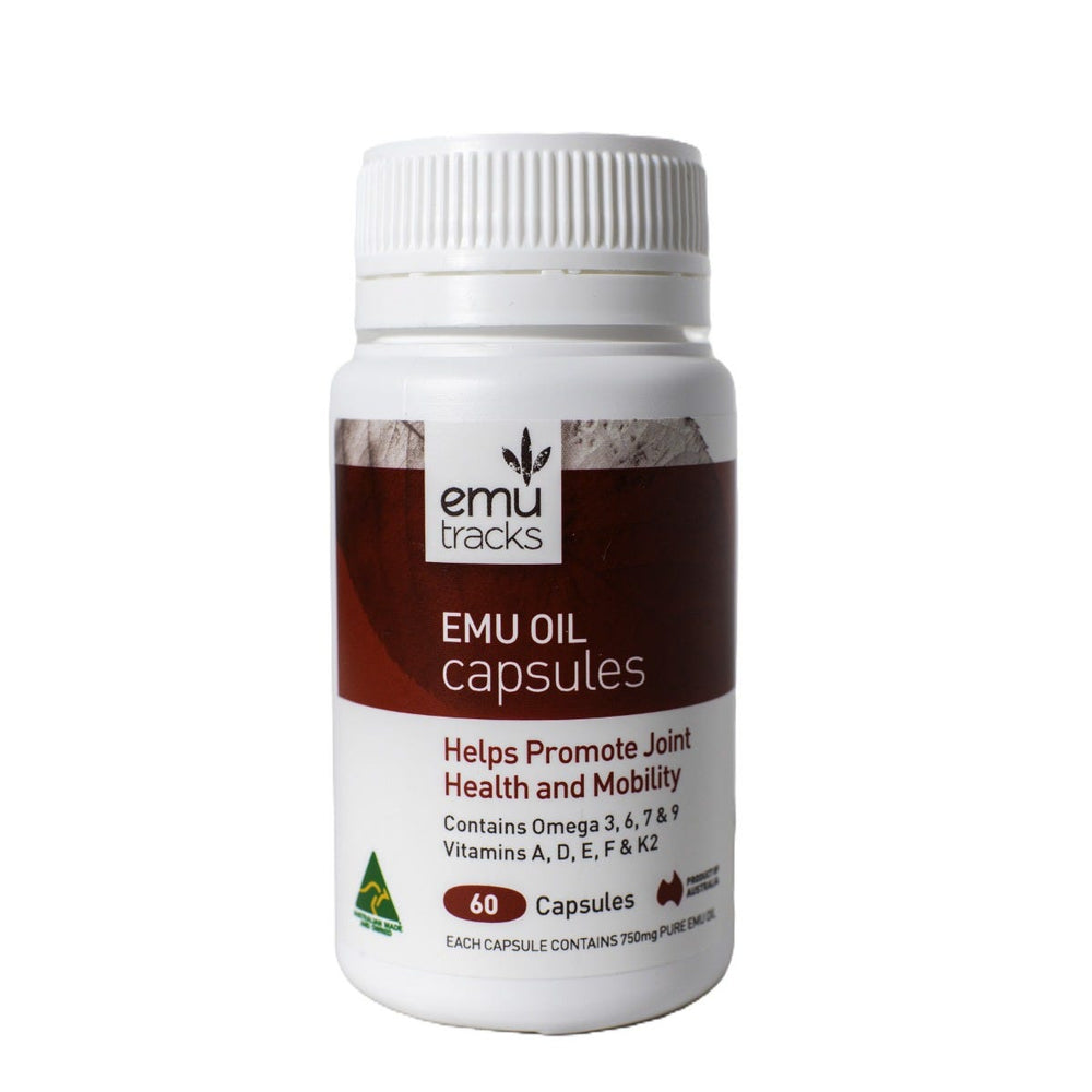 Emu Oil 750mg Capsules - Health 2000