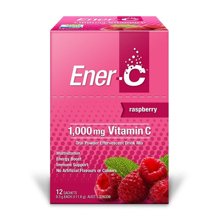 1,000mg Vitamin C - Raspberry - Health 2000