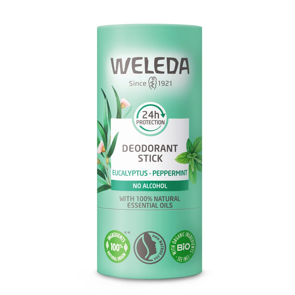 Eucalyptus-Peppermint Deodorant Stick - Health 2000