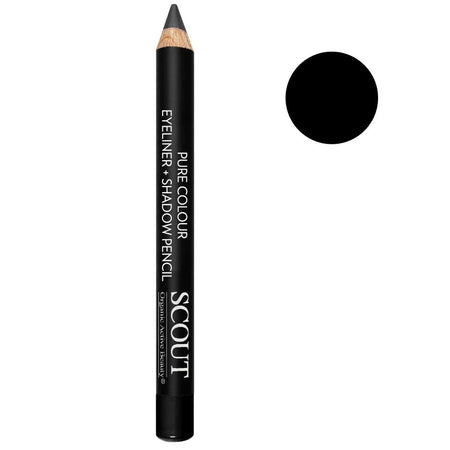 Dual Eye Liner + Shadow Pencil - Black - Health 2000