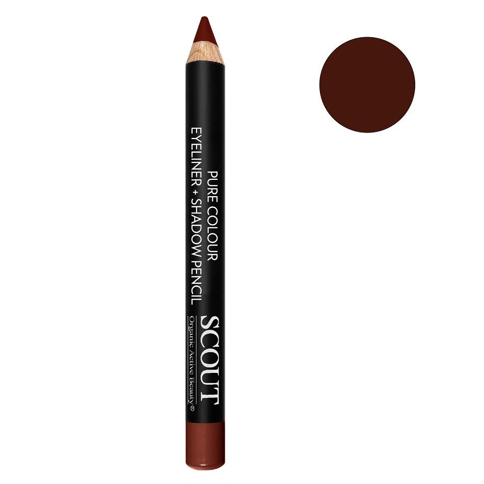 Image of SCOUT Dual Eye Liner + Shadow Pencil - A Clever 2 in 1 - Brown