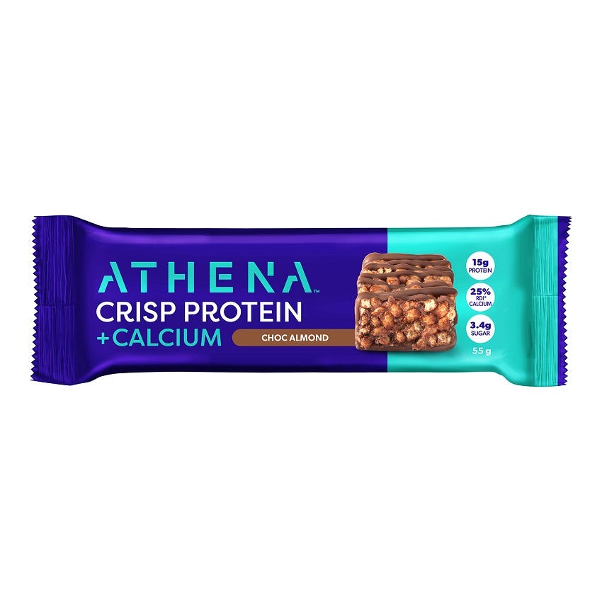 Crisp Protein + Calcium Milk Choc Almond - Health 2000