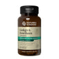 Image of Nature's Sunshine Ginkgo & Hawthorn Bottle and Capsules for heart and circulation support. 