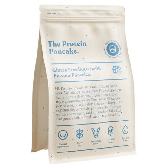 Image The Protein Pancake Gluten Free Buttermilk Protein Pancakes