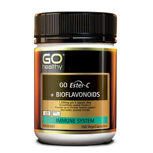 Image of GO Healthy GO Ester-C + Bioflavonoids 100 Capsules