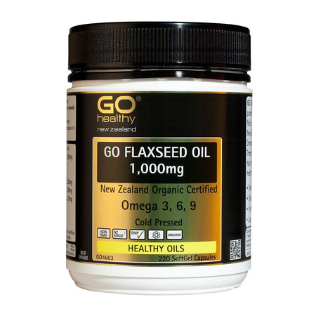 GO Flaxseed Oil 1,000mg - Health 2000