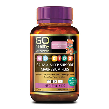GO Kids Calm & Sleep Support Magnesium Plus - Health 2000