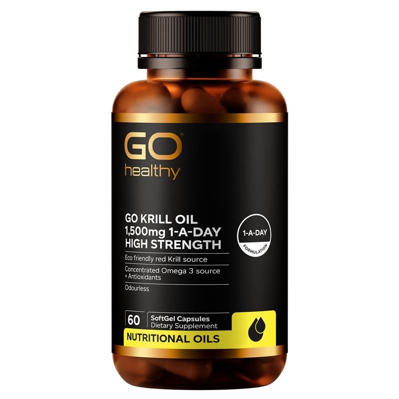 GO Krill Oil 1,500mg