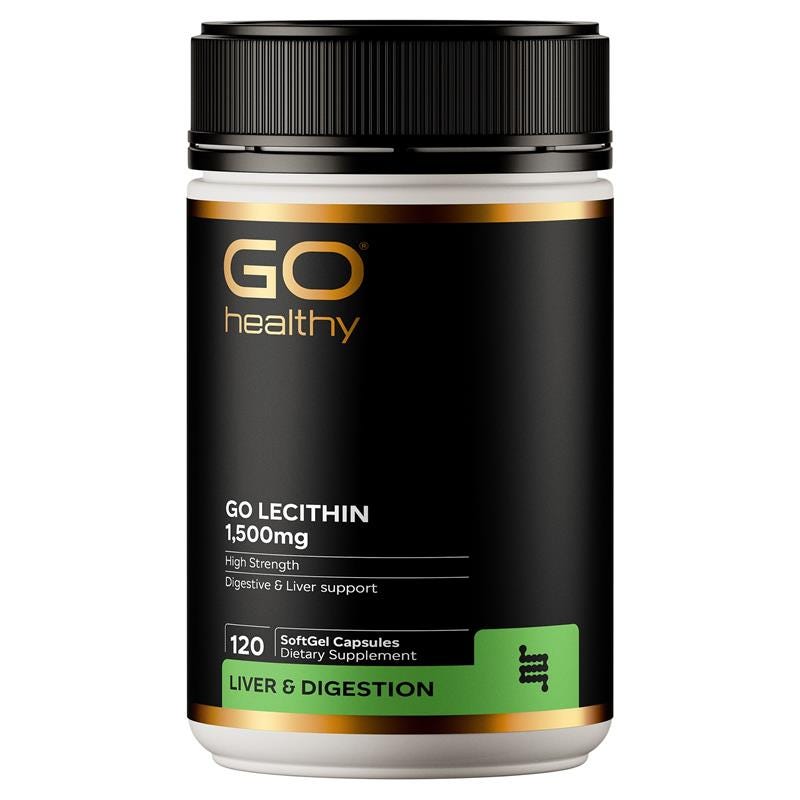 GO Lecithin 1,500mg - Health 2000