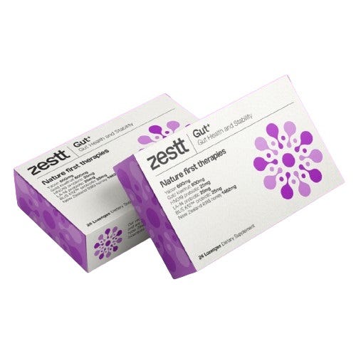 Zestt Wellness Gut+ Gut Health and Stability Package and Lozenges