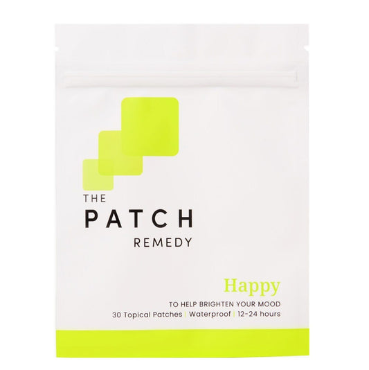 The Patch Remedy – Happy mood support patch with natural ingredients like 5-HTP and B6 - 30 Patches