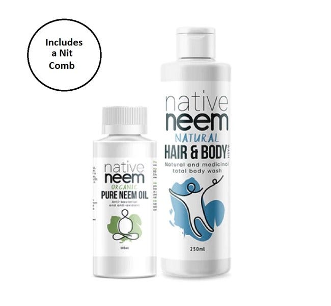 Organic Neem Head Lice Pack
