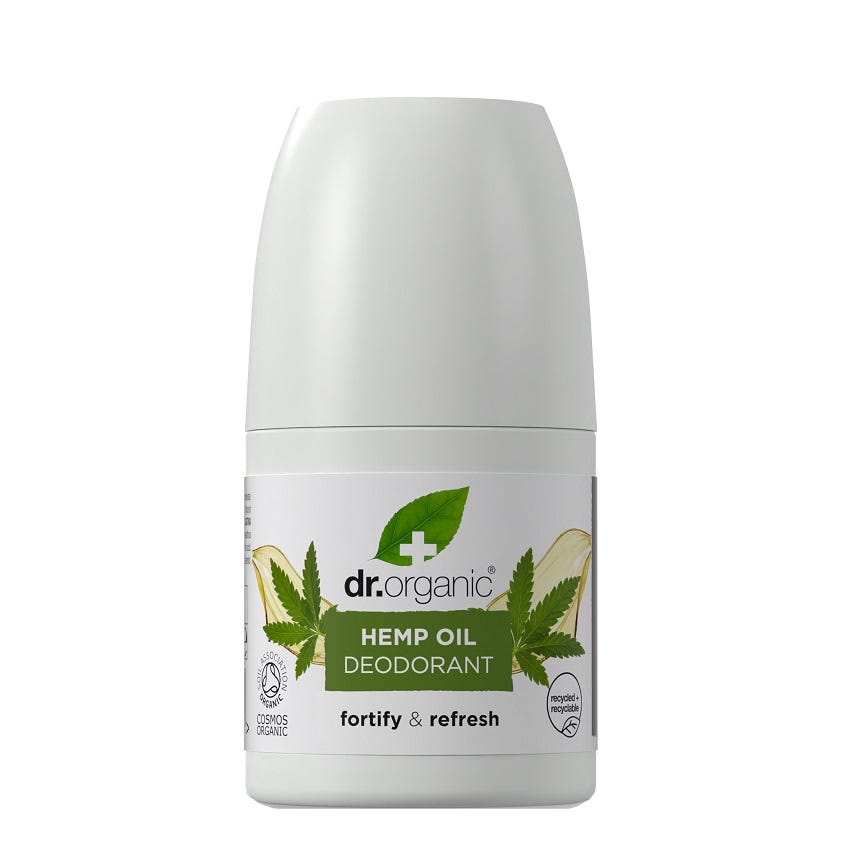 Dr.Organic Hemp Oil Deodorant - Rollon