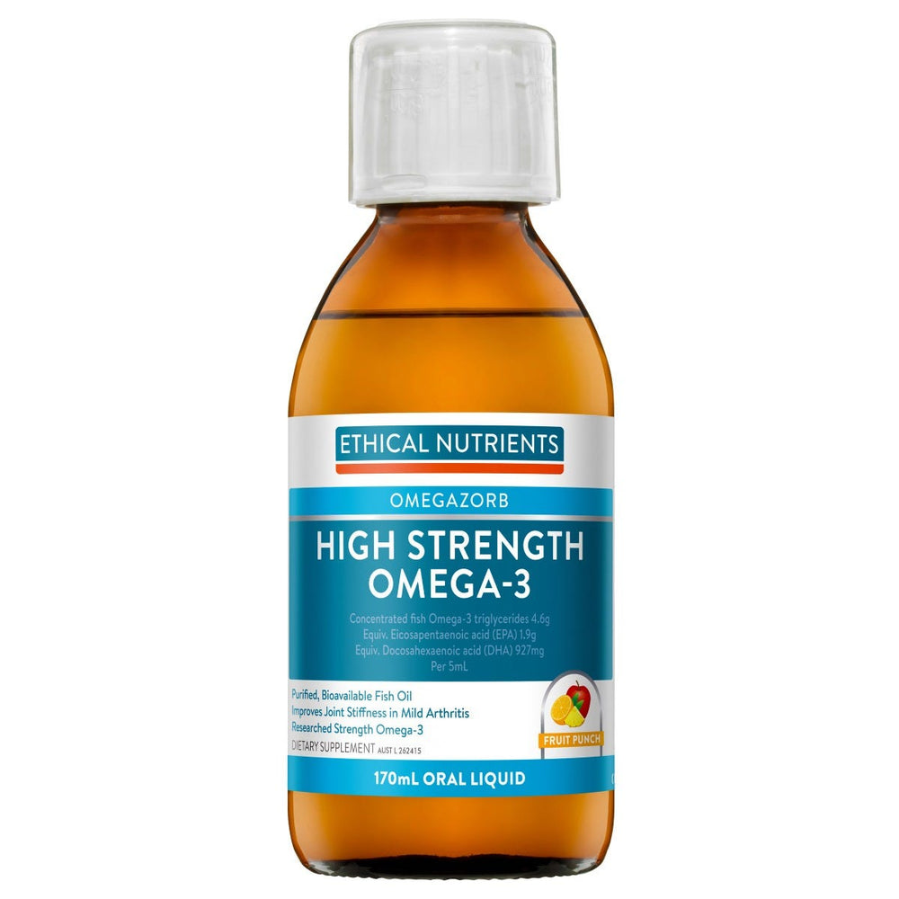 High Strength Omega-3 - Fruit Punch - Health 2000
