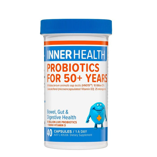 Probiotics for 50+ Years