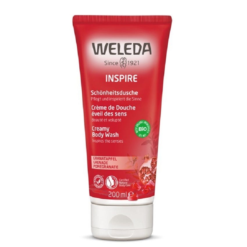 Inspire Creamy Body Wash - Pomegranate - Health 2000