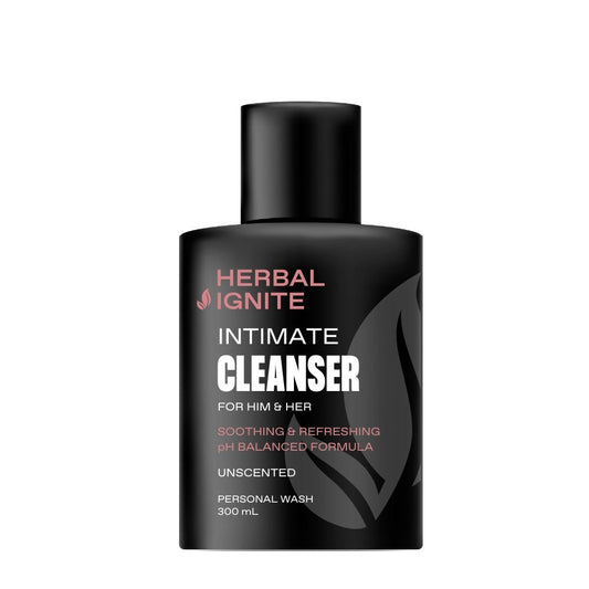 Bottle of Herbal Ignite Intimate Wash - Personal Wash - 300ml