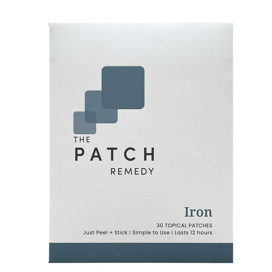 The Patch Remedy – Iron patch for energy and red blood cell support with vitamin C and B vitamins - 30 Patches
