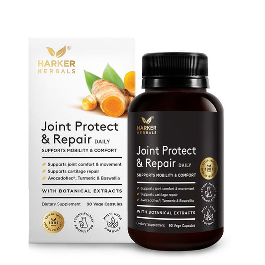 Harker Herbals Joint Protect & Repair – mobility support with Avocadoflex®, turmeric, Boswellia and Gotu Kola - 90 Capsules