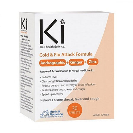 Ki Cold & Flu Attack Formula - Health 2000