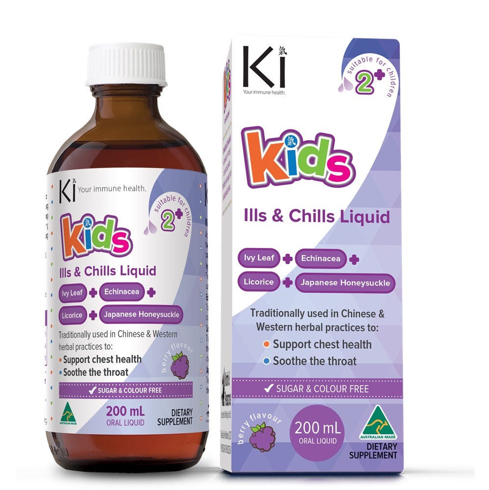 Ki Kids Ills & Chills Liquid - Health 2000