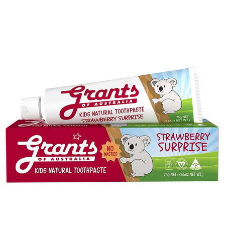 Kids Natural Toothpaste - Strawberry Surprise - Health 2000