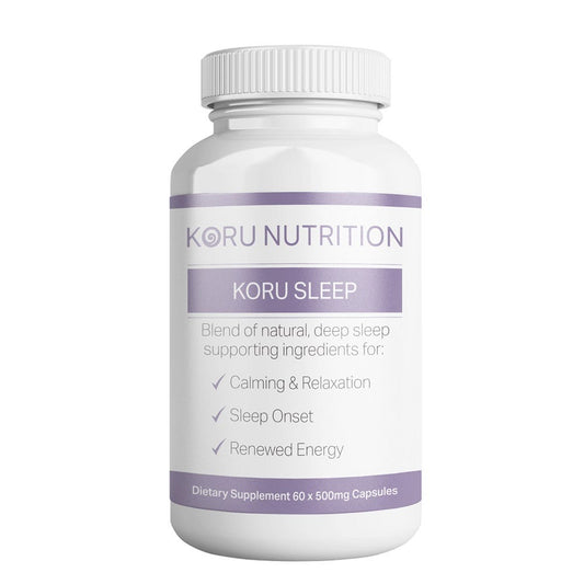 Koru Sleep by Koru Nutrition – natural sleep support supplement for relaxation and rest - 60 Capsules