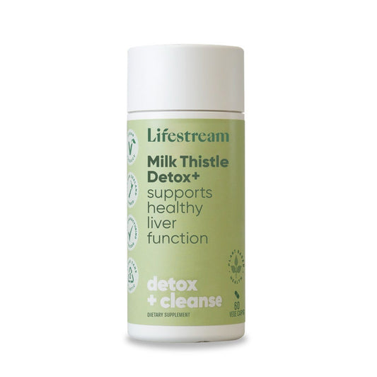 Lifestream Milk Thistle Detox+ for liver support