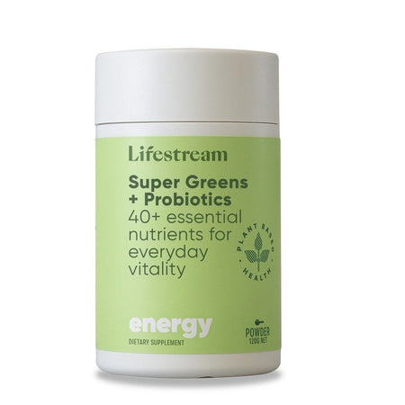 Super Greens + Probiotics Powder - Health 2000