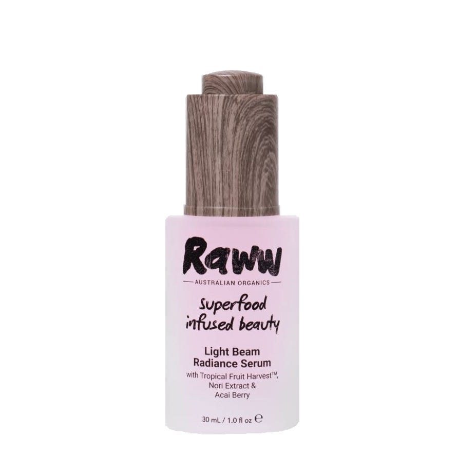 Raww Light Beam Radiance Serum – natural brightening serum with Kakadu Plum and superfood blend - 30ml