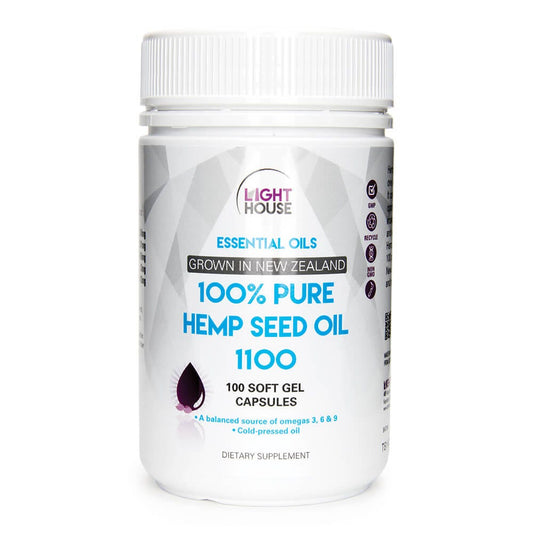 100% Pure Hemp Seed Oil 1100