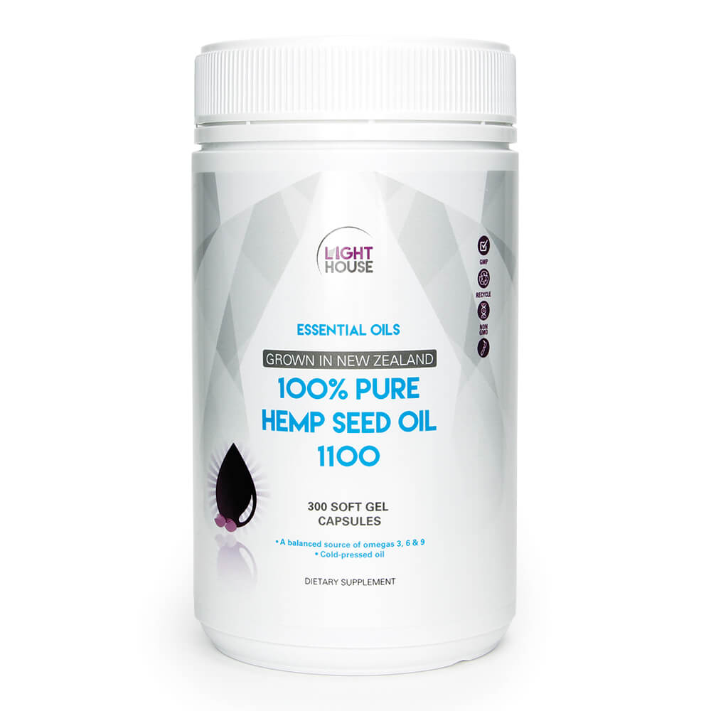 100% Pure Hemp Seed Oil 1100
