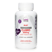 CoQ10 350mg with Vitamin D3 - Health 2000