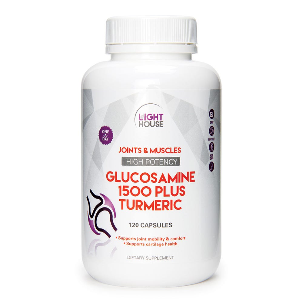 Glucosamine 1500 Plus Turmeric - Health 2000