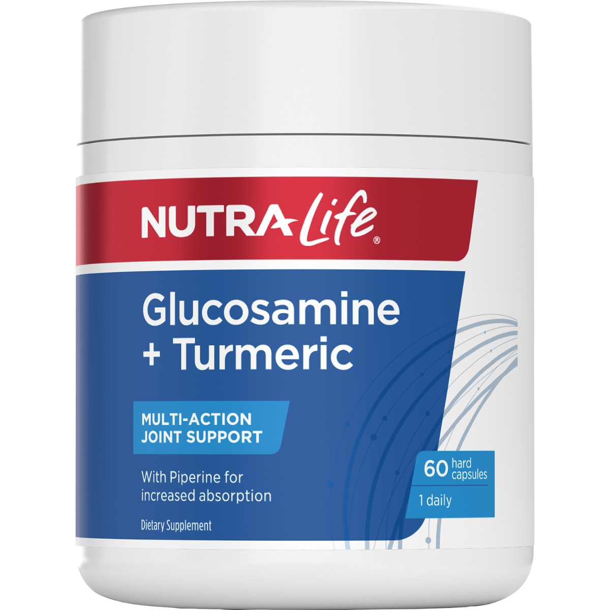 Image of Nutra Life Glucosamine + Turmeric