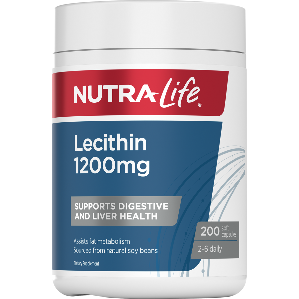Image of Nutra Life Lecithin 1200mg