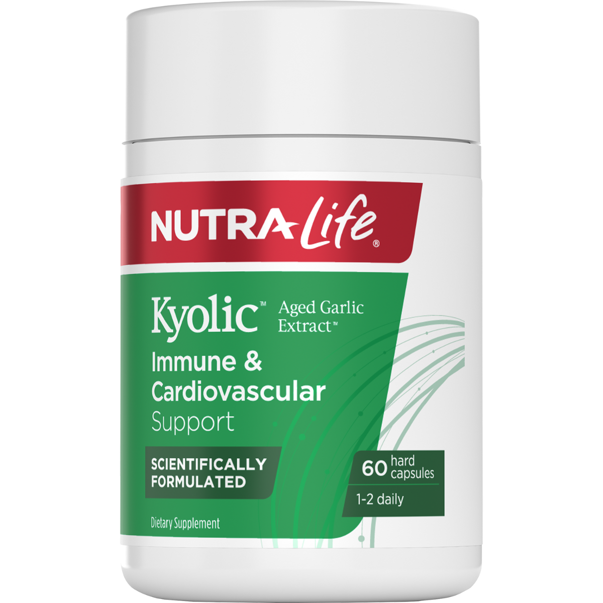 Nutra-Life Kyolic Immune & Cardiovascular Support – aged garlic extract for heart and immune health