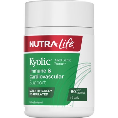 Nutra-Life Kyolic Immune & Cardiovascular Support – aged garlic extract for heart and immune health