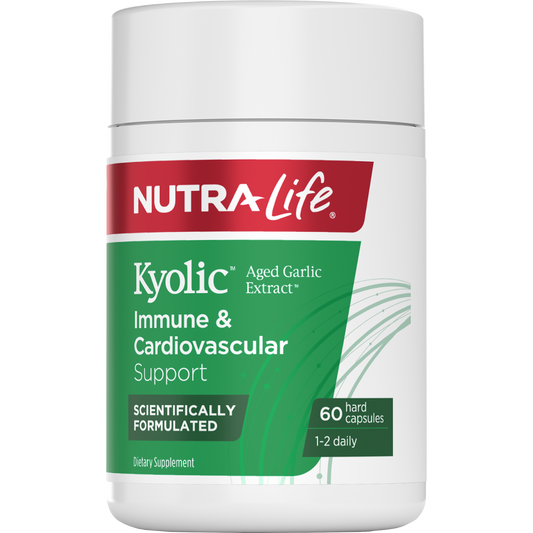 Nutra-Life Kyolic Immune & Cardiovascular Support – aged garlic extract for heart and immune health